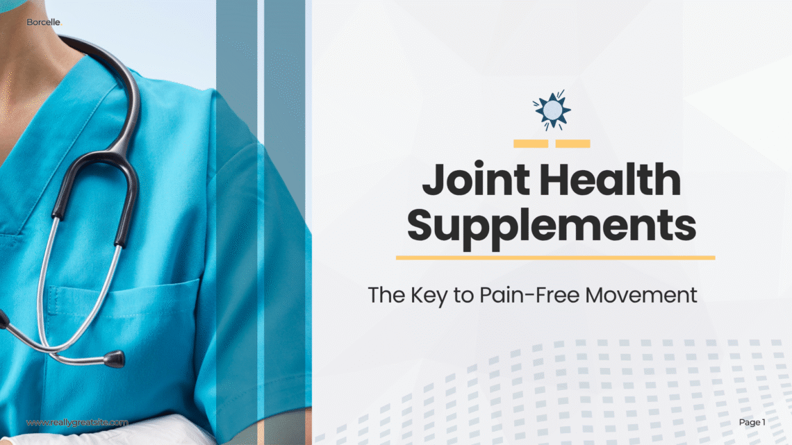 Joint Health Supplements